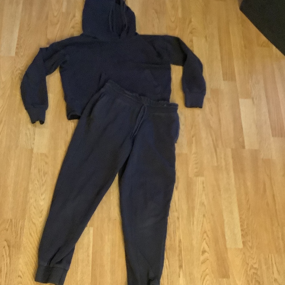 FLX Navy Blue Hoodie and Jogger Set